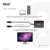 CLUB3D Mini DisplayPort na Dual Link DVI, wersja HDCP OFF dla wyświetlaczy Apple Cinema Active Adapter