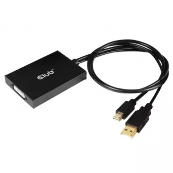 Aktywny adapter MiniDisplayPort 1.2a do Dual Link DVI-D CLUB3D CAC-1130