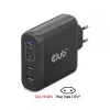 CLUB3D Travel Charger 100W technologia GaN, cztery porty USB Type-A (2x) i Type-C (2x), obsługa Power Delivery (PD) 3.0