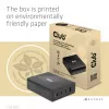 CLUB3D Ładowarka podróżna 132W, technologia GaN, cztery porty USB Type-A i -C, obsługa Power Delivery (PD) 3.0