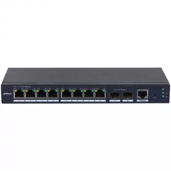 Dahua Technology SG4010-2F Zarządzalny przełącznik L2 Gigabit Ethernet (10/100/1000) Czarny