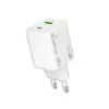 MediaRange MRMA113-2 USB-C 45W AC ładowarka sieciowa do smartfonów i tabletów, biała, wejście 100–240 V