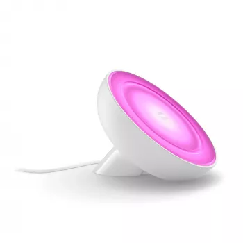 Philips Hue biały and colour ambience Bloom lampa stołowa, Inteligentna lampa stołowa, ZigBee, Biały, Zintegrowana dioda LED, Metal, Niewymienne żarówki