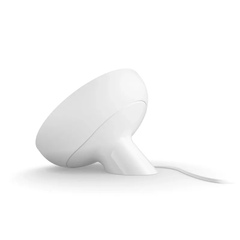 Philips Hue biały and colour ambience Bloom lampa stołowa, Inteligentna lampa stołowa, ZigBee, Biały, Zintegrowana dioda LED, Metal, Niewymienne żarówki