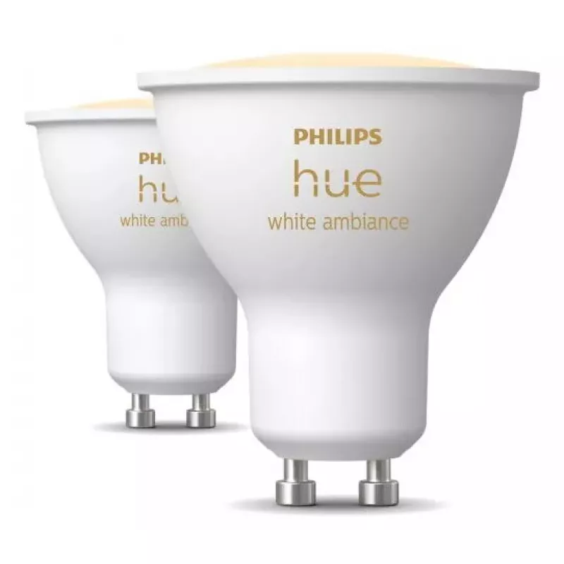 Philips Hue biały ambience GU10 – inteligentny reflektor – (2 szt.)