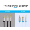 Audio kabel Vention 3.5mm TRRS (male) to 2×RCA (male), 2 m, Czarny