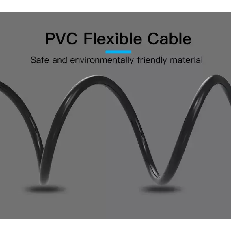 Audio kabel Vention 3.5mm TRRS (male) to 2×RCA (male), 2 m, Czarny