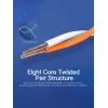 Kabel sieciowy Vention płaski Cat.7 patchcord 3M czarny