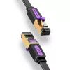 Kabel sieciowy Vention płaski Cat.7 patchcord 3M czarny