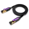 Kabel sieciowy Vention płaski Cat.7 patchcord 3M czarny