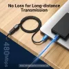 Vention USB 2.0 A Męski na A Żeński Przedłużacz 3M czarny PVC Typ