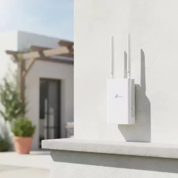 TP-Link TL-MR100-OUTDOOR router bezprzewodowy Fast Ethernet Single-band (2.4 GHz) 4G Biały