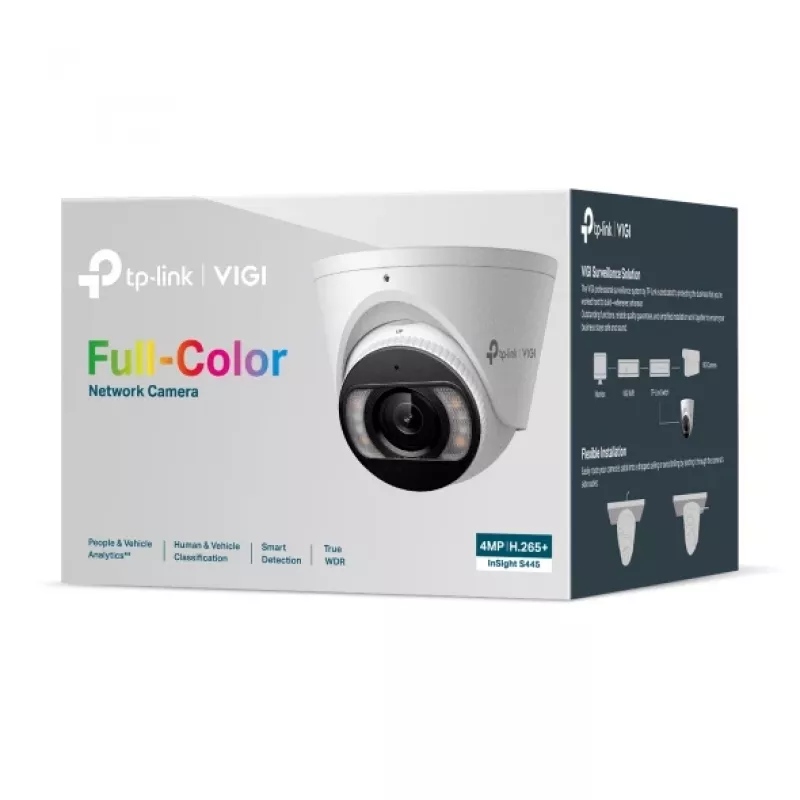 TP-Link InSight S445 Kopułkowa kamera IP bezpieczeństwa Wewnętrzna i zewnętrzna 2688 x 1520 pikseli Montaż na suficie/ścianie