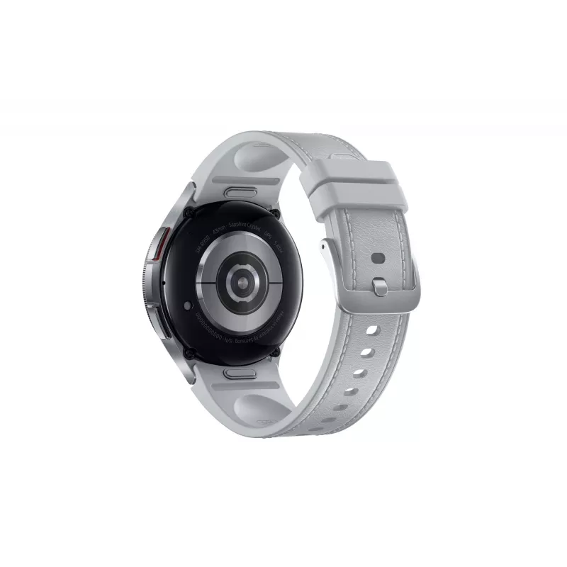 Samsung Galaxy Watch6 Classic 43 mm Cyfrowy Ekran dotykowy Srebrny