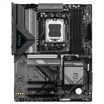 Płyta główna GIGABYTE B650E EAGLE WIFI6E - procesory AMD Ryzen 9000 Series, 8+2+2 fazy VRM, do 8200MHz DDR5 (OC), 1xPCIe 5.0 + 2xPCIe 4.0 M.2, 2.5GbE LAN, WIFI 6E, USB 3.2 Gen 2