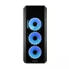 Obudowa PC CHIEFTEC Scorpion 3 GL-03B-OP — Tower ATX/Micro-ATX/Mini-ITX, szkło hartowane, 3×120 mm wentylatory przednie