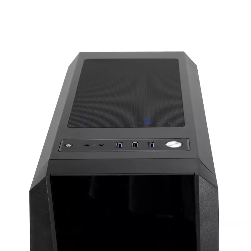 Obudowa PC CHIEFTEC Scorpion 3 GL-03B-OP — Tower ATX/Micro-ATX/Mini-ITX, szkło hartowane, 3×120 mm wentylatory przednie