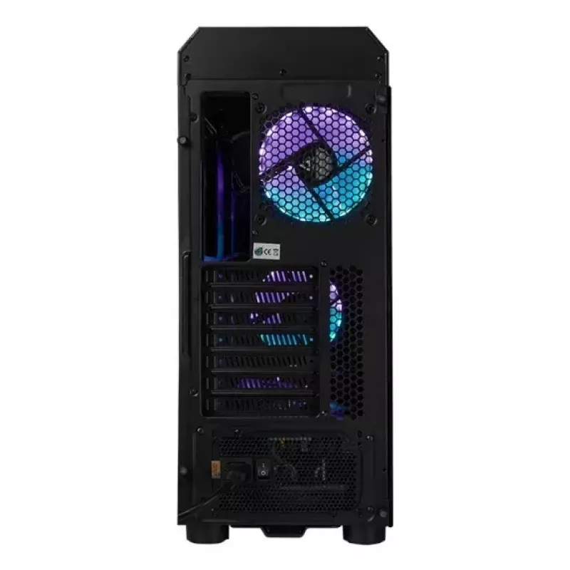 Obudowa PC Midi Tower CHIEFTEC SCORPION 3 GL-03B-UC-OP — czarna, szkło hartowane, ATX/Micro-ATX, 3x120mm przód + 1x120mm tył wentylatory