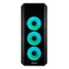 Obudowa PC Midi Tower CHIEFTEC SCORPION 3 GL-03B-UC-OP — czarna, szkło hartowane, ATX/Micro-ATX, 3x120mm przód + 1x120mm tył wentylatory