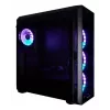 Obudowa PC Midi Tower CHIEFTEC SCORPION 3 GL-03B-UC-OP — czarna, szkło hartowane, ATX/Micro-ATX, 3x120mm przód + 1x120mm tył wentylatory