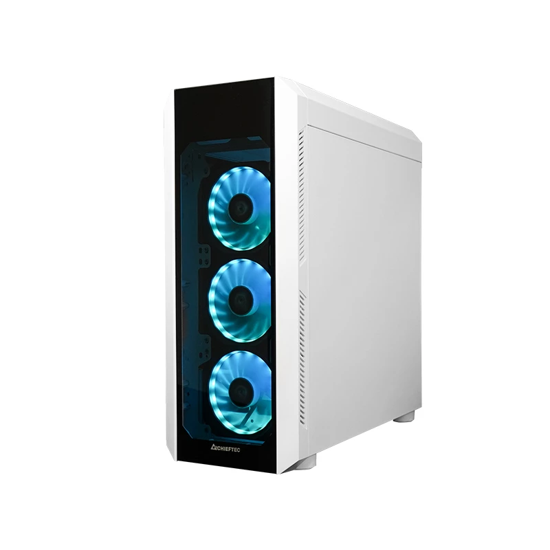 Chieftec GL-03W-OP obudowa komputerowa Midi Tower biała
