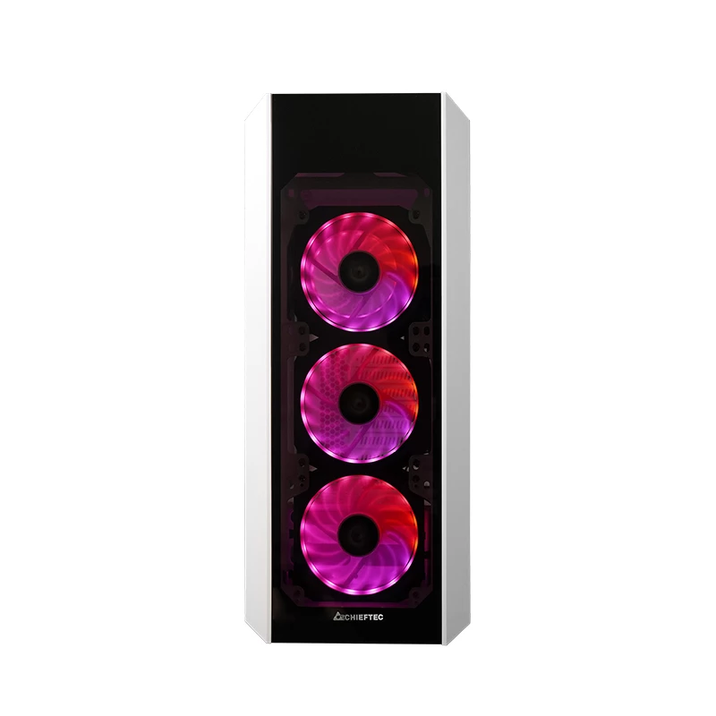 Chieftec GL-03W-OP obudowa komputerowa Midi Tower biała