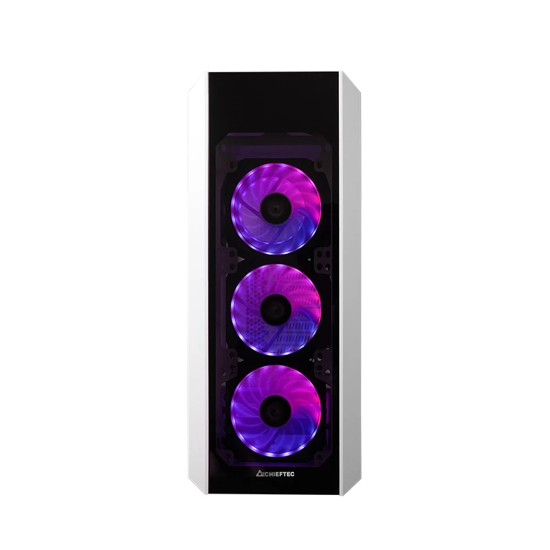 Chieftec GL-03W-OP obudowa komputerowa Midi Tower biała