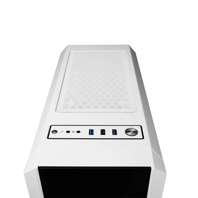 Chieftec GL-03W-OP obudowa komputerowa Midi Tower biała