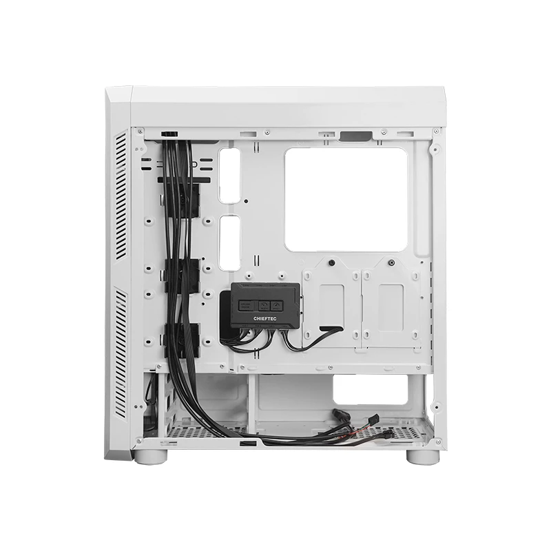 Chieftec GL-03W-OP obudowa komputerowa Midi Tower biała