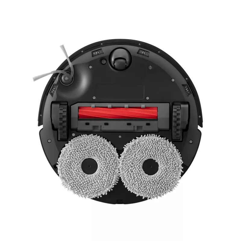 Roborock vacuum cleaner Q Revo L — okrągły robot z workiem na kurz, pojemność na kurz 0,33 l, baza 2,7 l, czas pracy 180 min, 5200 mAh, czarny