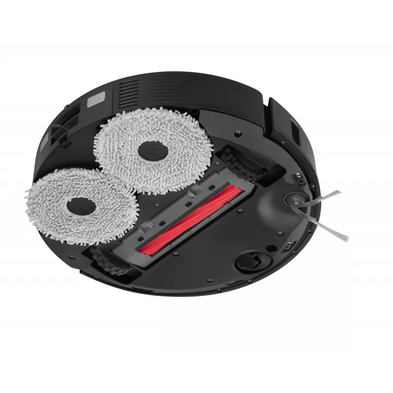 Roborock vacuum cleaner Q Revo L — okrągły robot z workiem na kurz, pojemność na kurz 0,33 l, baza 2,7 l, czas pracy 180 min, 5200 mAh, czarny