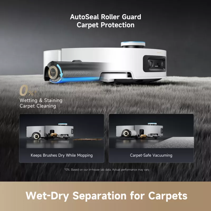 Robot odkurzający Dreame Aqua10 Ultra Roller Complete biały