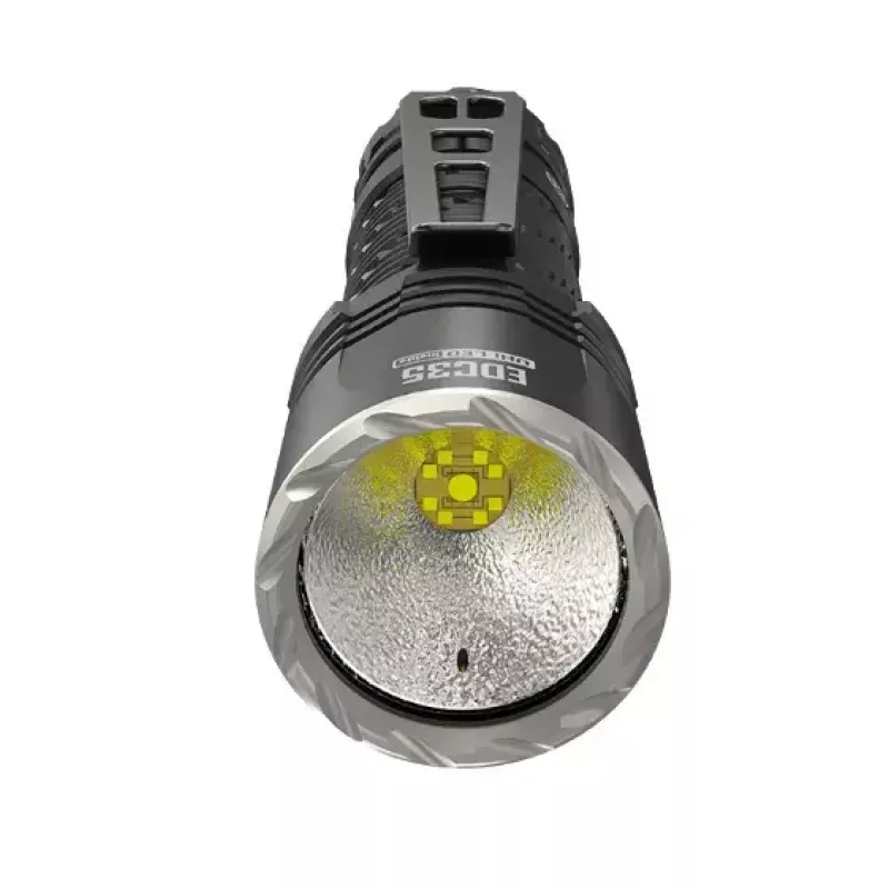 Latarka ręczna Nitecore EDC35, 40 diod LED, 6000 mAh, IP68, aluminium/stal nierdzewna, 171 g, czarna