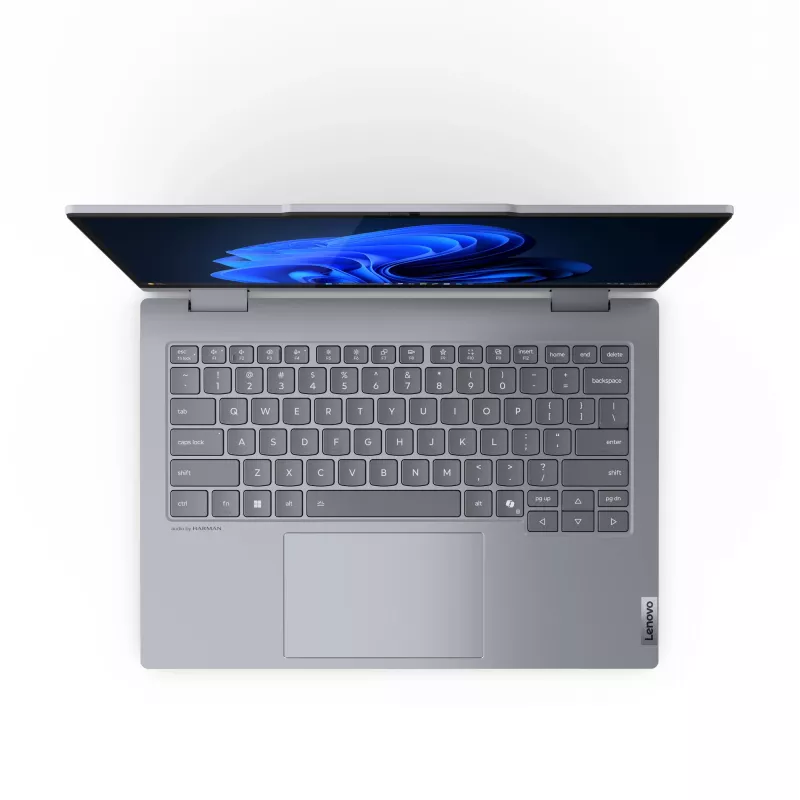 Hybrydowy laptop Lenovo ThinkBook 14 2-in-1 G5 IAU — 14 cali WUXGA, Intel Core Ultra 5 225U, 16 GB RAM, 512 GB SSD, Windows 11 Pro, szary