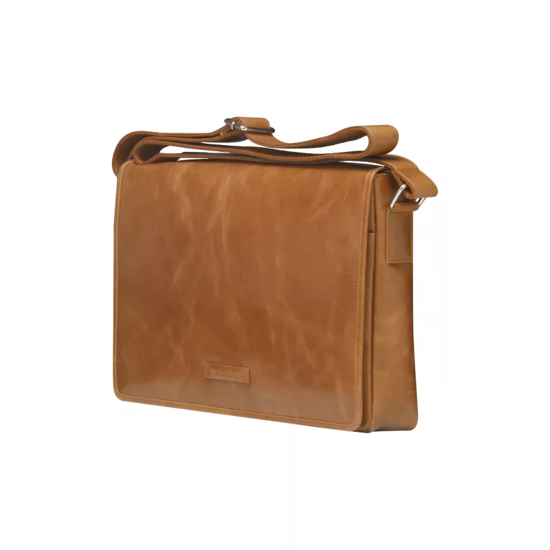 dbramante1928 Marselisborg - 14 cali - Golden tan N.E., torba kurierska, 35,6 cm (14 cali), pasek na ramię, 1,24 kg