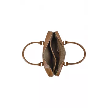 dbramante1928 Rosenborg - 16 cali - Tan N.E., teczka, 40,6 cm (16 inch), pasek na ramię, 1,17 kg