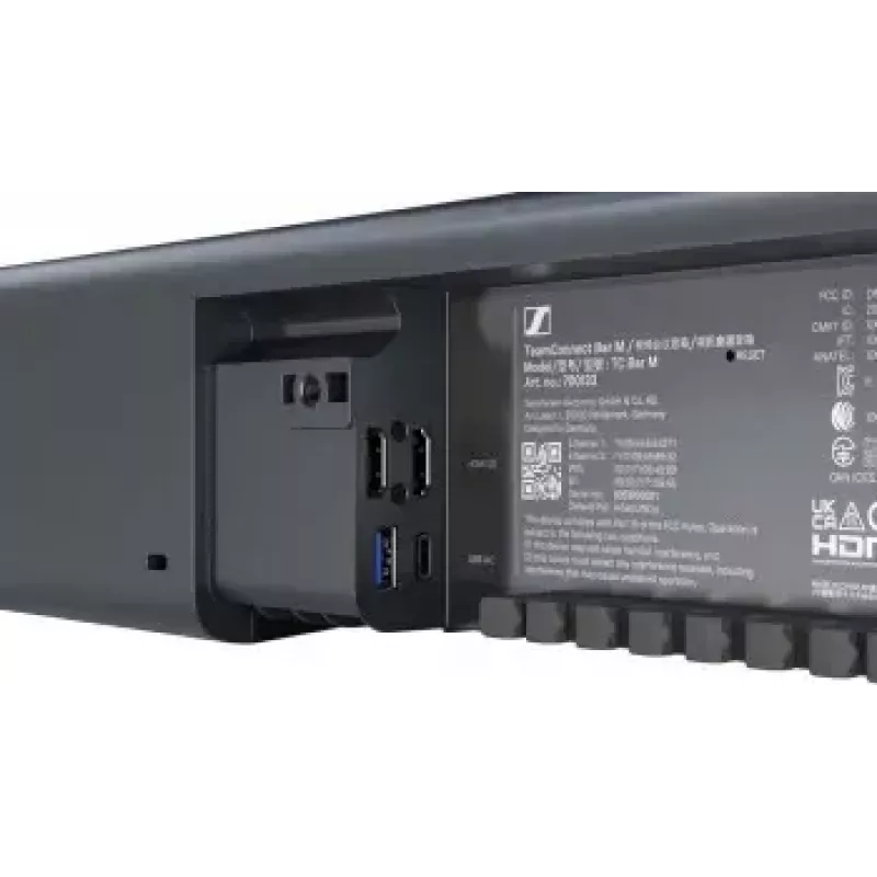 Mikrofon Sennheiser TEAMCONNECT BAR M (model 700110X) — zintegrowany głośnik, listwa wideo do konferencji
