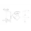 Multibrackets M Uniwersalny Uchwyt Sufitowy do Projektora 1600-3000 z Precyzyjną Regulacją