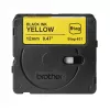 Taśma do etykietowania Brother BTAG-631 Czarny na żółtym 1,2 cm 4 m