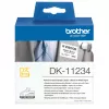 Brother DK-11234 etykieta do drukarki Biała Samoprzylepna etykieta do drukarki