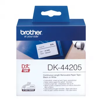 Zdejmowalna Taśma Papierowa Brother DK44205