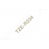 Taśma do etykietowania Brother TZE-R234 Złoty na białym