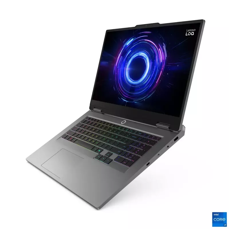 Laptop Lenovo LOQ 17IRX10 — 17,3 cala FHD IPS 1920×1080 Anti-glare, Intel Core i5-13450HX, 16 GB DDR5, 1 TB SSD, NVIDIA GeForce RTX 5050 8 GB, Windows 11 Home