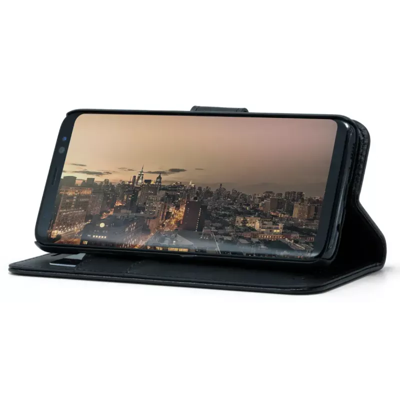 Etui portfelowe Screenor SMART Samsung Galaxy S25 Edge 17 cm czarny