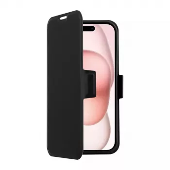 Etui z klapką Screenor 30149SC do iPhone 16 czarne 15,5 cm