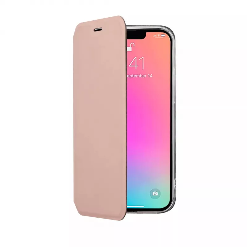 Wallet case Screenor Clever iPhone 13 14 15.5 cm Rose