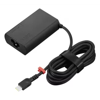 Zasilacz sieciowy Lenovo 65W cienki GaN USB-C do laptopów i urządzeń, model 4X21R04793