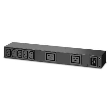 APC AP6120A jednostka dystrybucji zasilania (PDU) 7 gniazd AC 0U/1U czarny