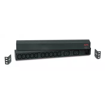 APC RACK PDU BASIC 1 U 16A 230V listwa zasilająca (PDU) 12 gniazd AC 0U/1U Czarny
