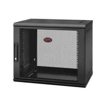 APC NetShelter WX AR109SH4 - 9U, 19-calowa szafa krosowa, montaż naścienny, wstępnie zmontowana, głębokość 400 mm